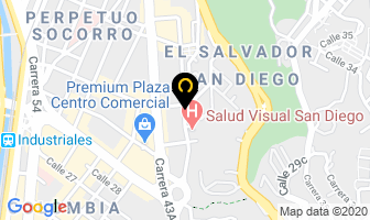 Mapa de Maquitec Andina S.a. en Medellín