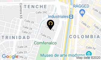 Mapa de Maquitrans en Medellín