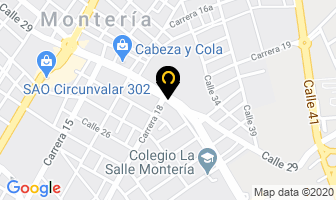 Mapa de Mar Caribe Inmobiliaria Ltda. en Montería