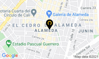 Mapa de Maravillas De La Fe en Cali