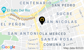 Mapa de Maravillas Naturales en Cali