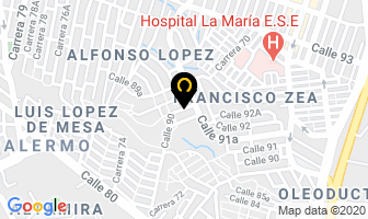 Mapa de Marca Gráfica E.u. en Medellín