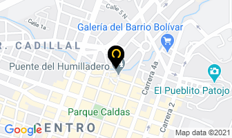 Mapa de Marca Mascotas en Popayán