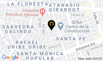 Mapa de Marcaciones Angela María en Cali