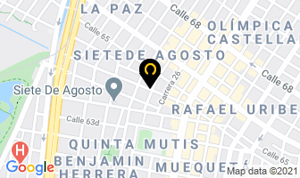 Mapa de Marcas & Repuestos en Bogotá D.C