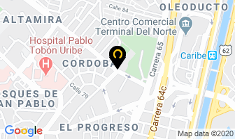 Mapa de Marcas Bebederos en Medellín