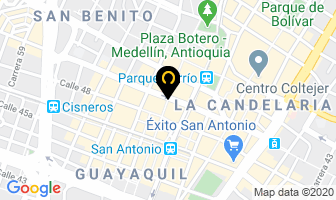 Mapa de Marcas Unidas en Medellín