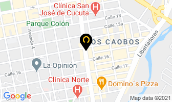 Mapa de Marcé Joyas Y Accesorios en Cúcuta