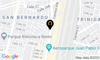 Mapa de Marco Aurelio Orrego Marshall en Medellín