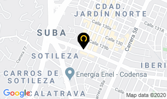 Mapa de Marcolor E.u. en Bogotá D.C