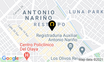 Mapa de Marcoral Paella en Bogotá D.C