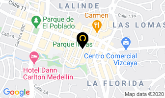 Mapa de Margaret Decoraciones en Medellín
