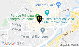 Mapa de Margarita Amway en Rionegro