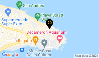 Mapa de Margherita E Carbonara en San Andrés