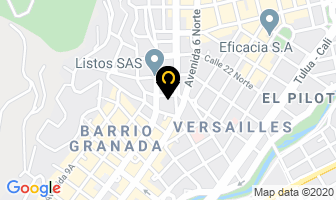 Mapa de Maria Baena Event Planner en Cali