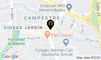 Mapa de María Cano Diseños Exclusivos en Cali