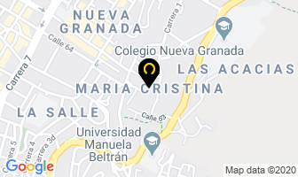 Mapa de Maria Cristina en Bogotá D.C