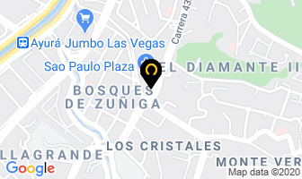 Mapa de Maria E Delicias en Medellín