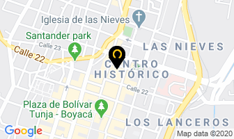 Mapa de María Eugenia Blanco Fuentes en Tunja