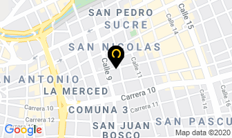 Mapa de Maria Isabel Pelayo en Cali