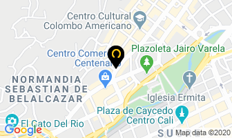 Mapa de María Lis Alta Costura en Cali