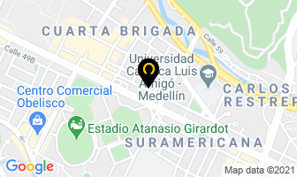 Mapa de Maria Maria en Medellín
