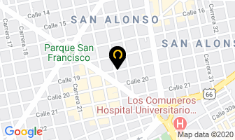 Mapa de Maria Palitos en Bucaramanga