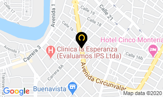 Mapa de Mariachi Aguilas De Oro en Montería