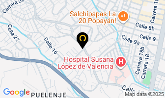 Mapa de Mariachi Ciudad Blanca en Popayán