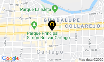 Mapa de Mariachi Garibaldi en Cartago