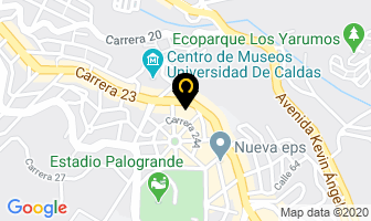 Mapa de Mariachi Tequila Show en Manizales