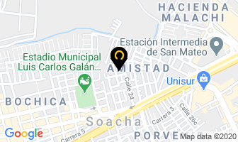 Mapa de Mariachis En Soacha en Soacha