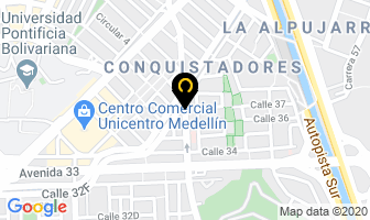 Mapa de Maridos En Alquiler Ltda. en Medellín