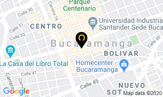 Mapa de Marilyn Moda en Bucaramanga