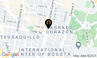 Mapa de Marín Diego en Bogotá D.C