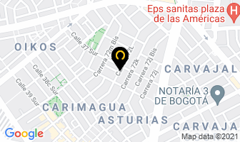 Mapa de Marín José Ramón en Bogotá D.C