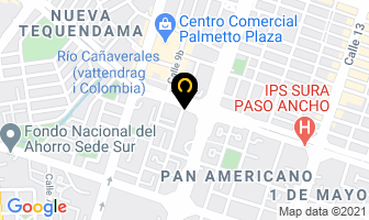 Mapa de Marín Restrepo Leonardo en Cali