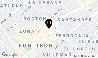 Mapa de Marino Padilla en Bogotá D.C