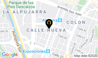 Mapa de Mario plumillas en Medellín