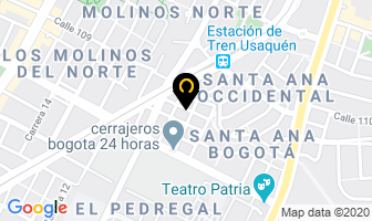 Mapa de Mariscos Atlantic S.a. en Bogotá D.C