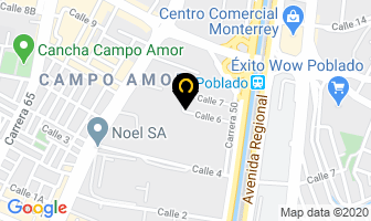 Mapa de Mariscos Atlantic S.a. en Medellín