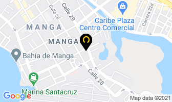 Mapa de Mariscos Atlantis S.a. en Cartagena