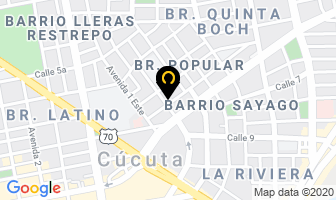 Mapa de Marisol Cárdenas Spa en Cúcuta
