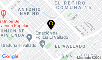 Mapa de Marjen Moda Intima en Cali