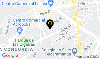 Mapa de Marka Digital Studios 3d en Bucaramanga