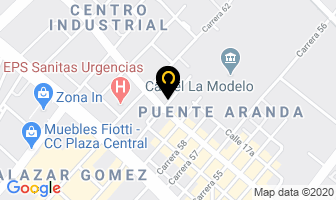 Mapa de Marke Team Ltda. en Bogotá D.C