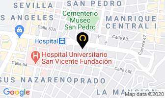 Mapa de Markethink - Polycom en Medellín