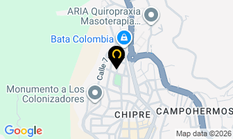 Mapa de Marketing Eventos en Manizales