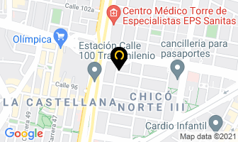 Mapa de Marketing Studio S.a. en Bogotá D.C