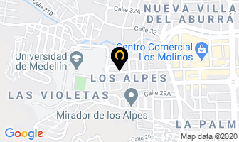 Mapa de Markintell Colombia en Medellín